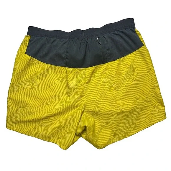 Nike Mens Sz XL Flex Stride 5" Trail Running Shorts Speed Yellow Dri-FIT-1291 - Picture 2 of 5